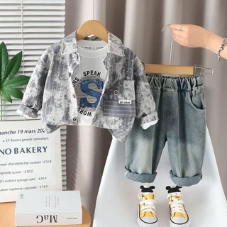 ست کت و پیراهن و شلوار home baby